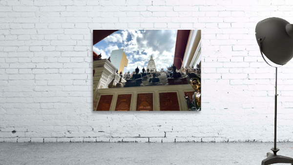 Gangaramaya Temple in Colombo Sri Lanka 1 Wall Preview