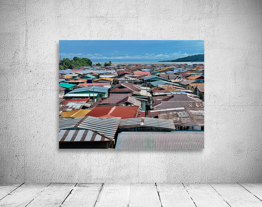 Sim Sim Traditional Floating Village in Sandakan 3 Wall Preview