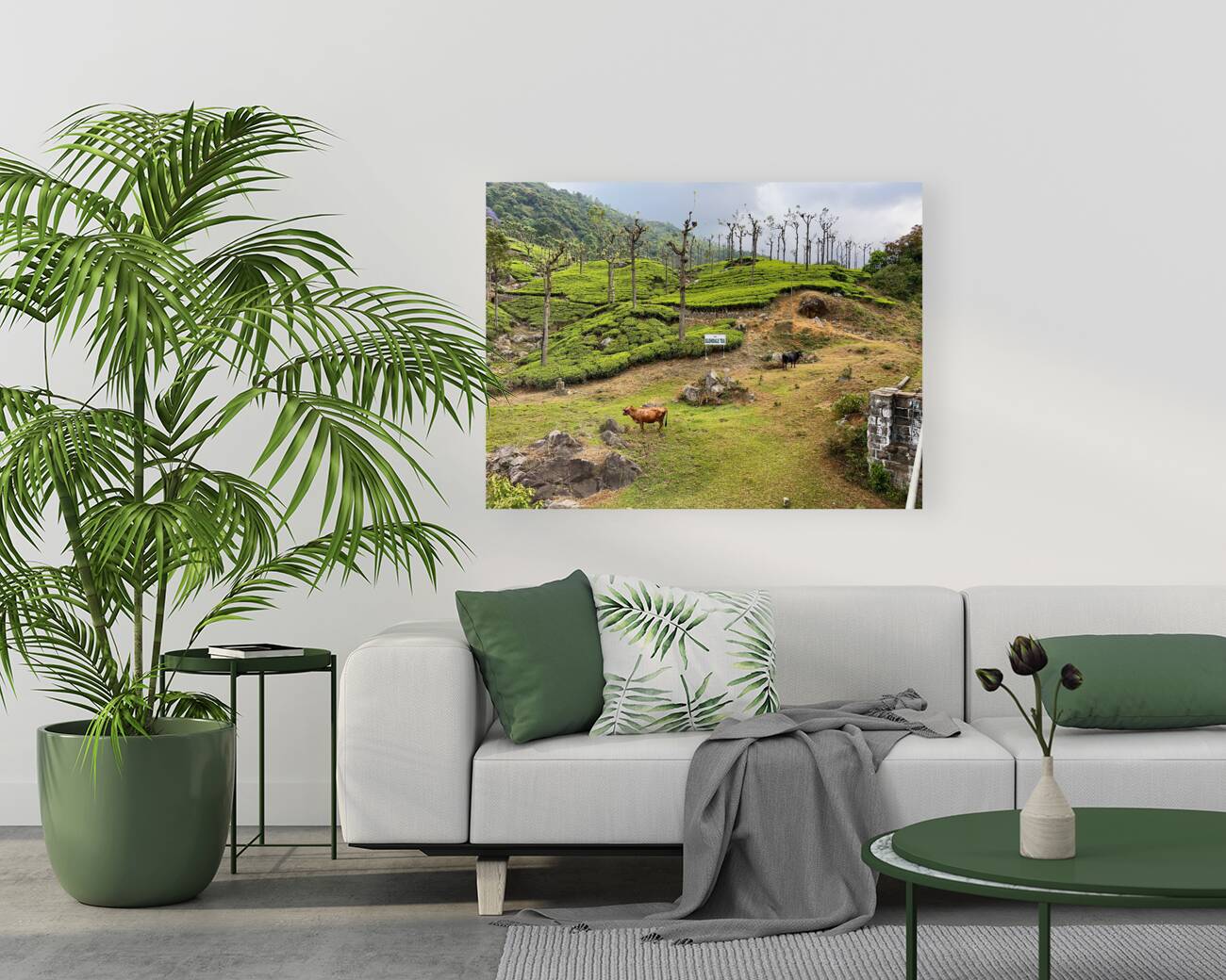 Toy Train Tea Plantations Reproduction