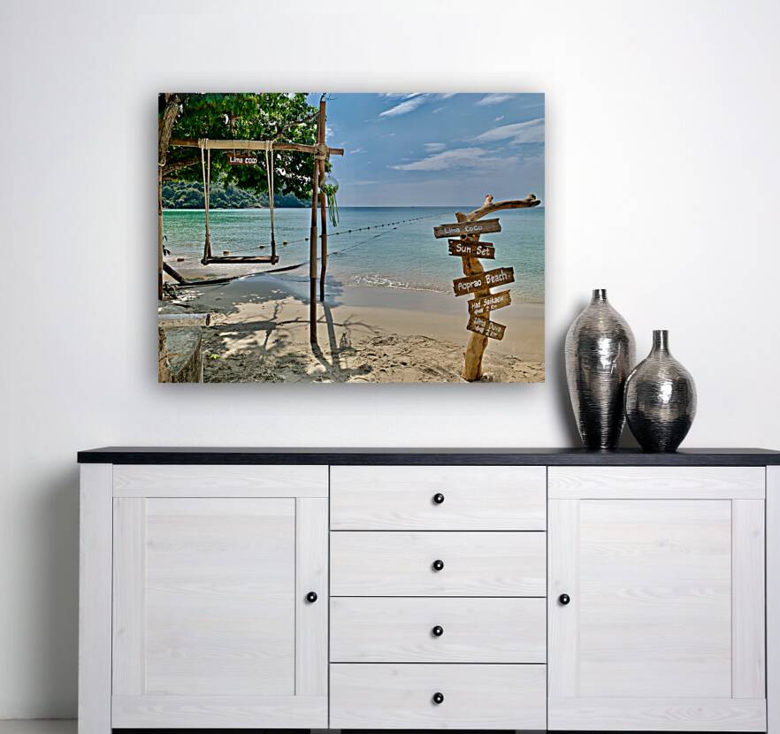 Swing on the Beach Reproduction