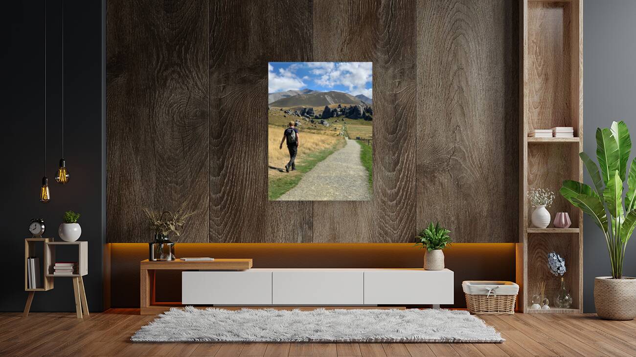 Ready For the Hike Reproduction