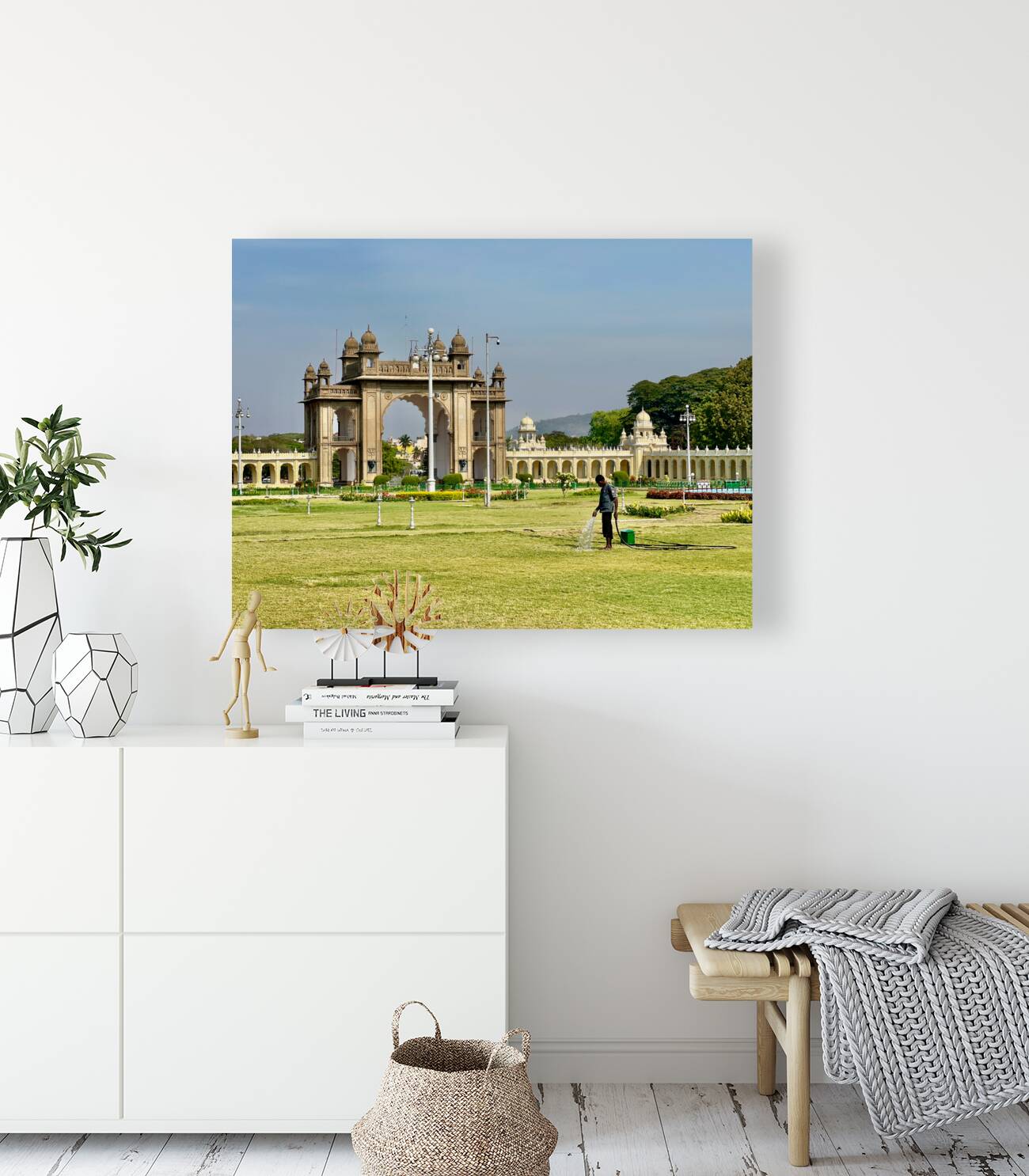 Mysore Palace Courtyard Reproduction