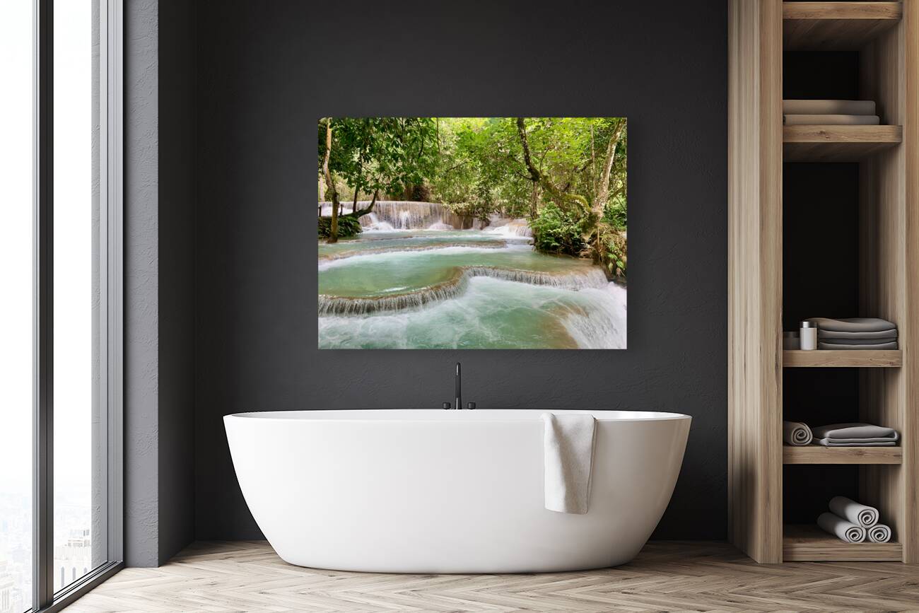 Kuang Si Waterfalls 5 Reproduction