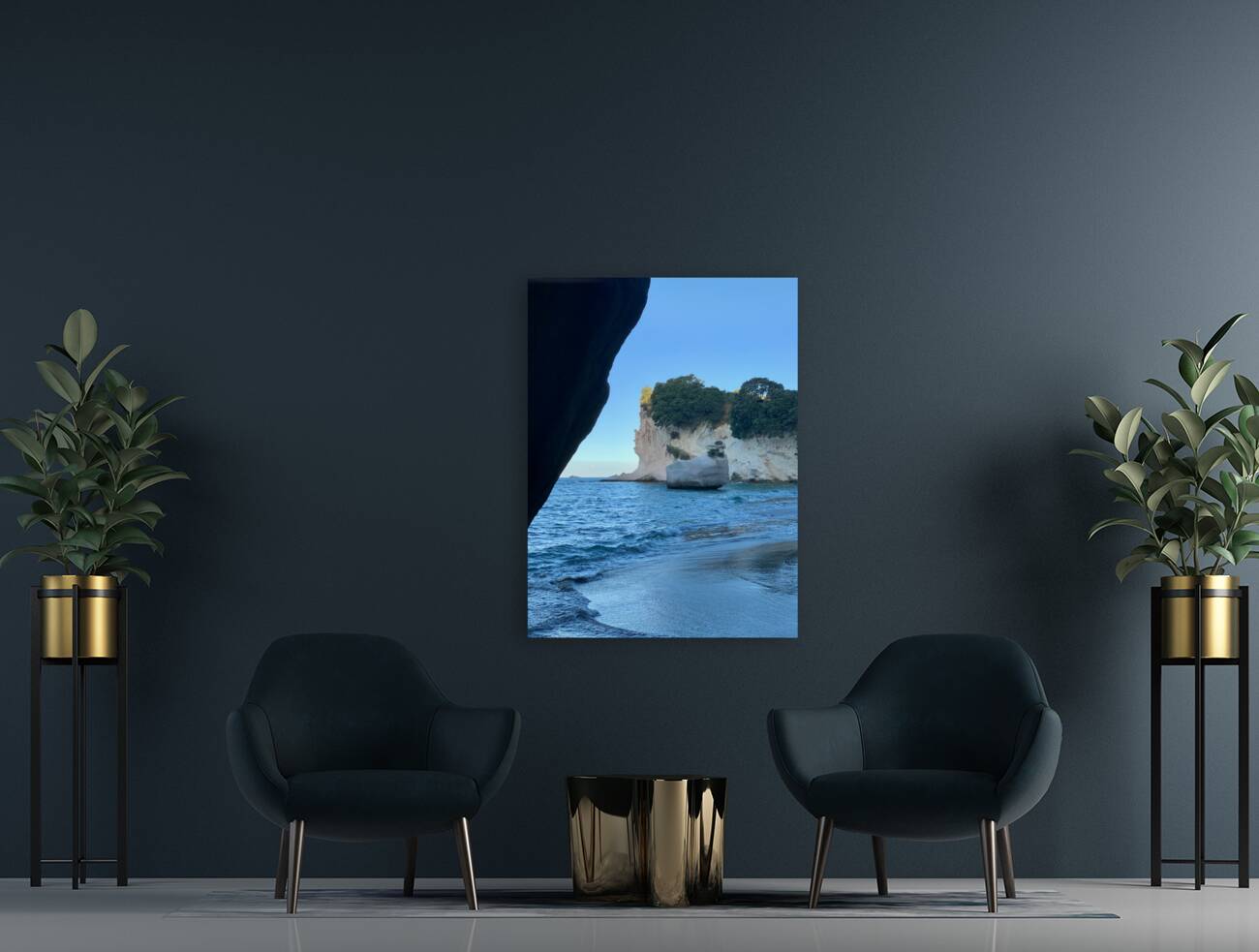 Cathedral Cove New Zealand 3 Reproduction
