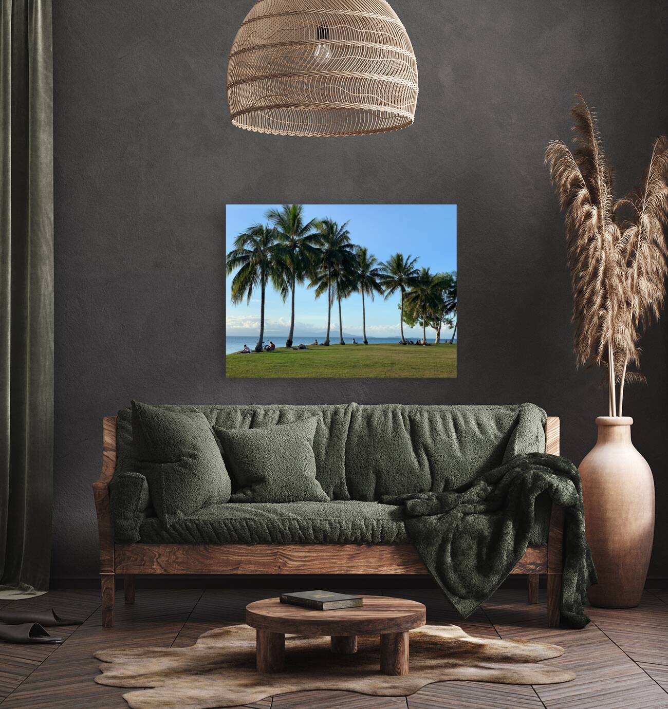 Let s Chill Under the Palm Trees Reproduction