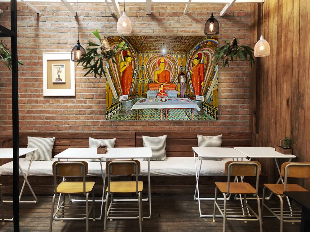 Buddhas at the Table Reproduction