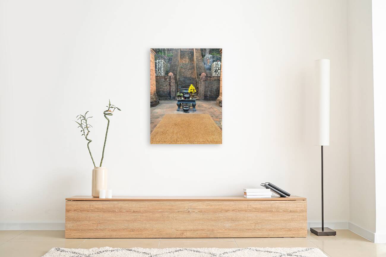 Inside the Ponagar Temple Nha Trang Reproduction