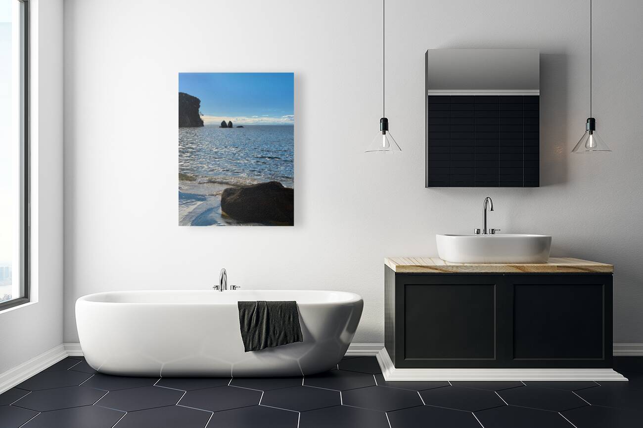 Split Apple Rock New Zealand 3 Reproduction