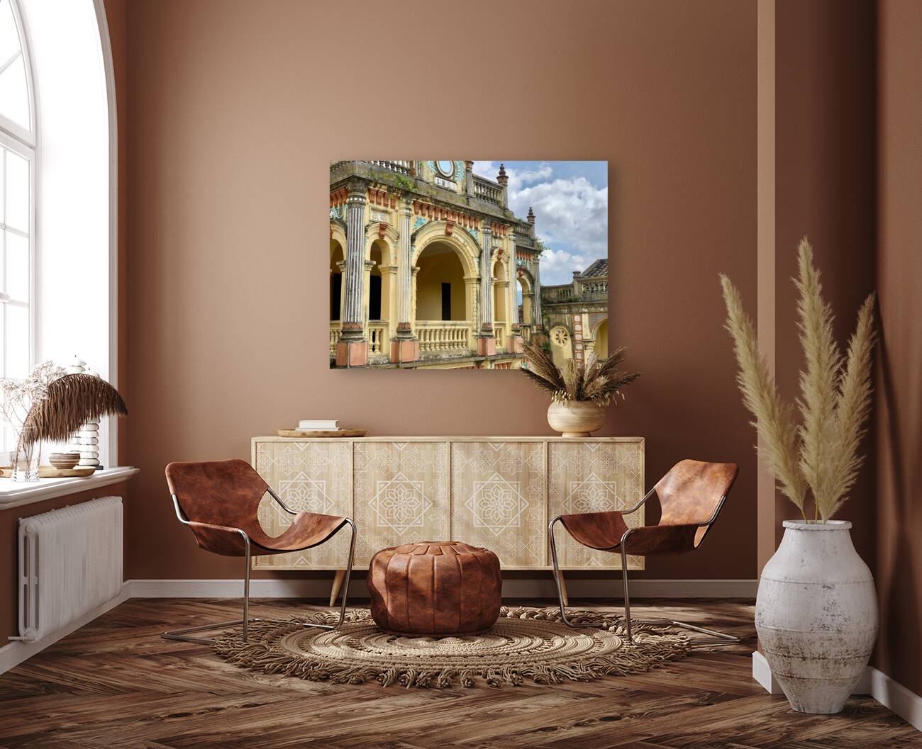 Bac Ha Palace Vietnam Reproduction