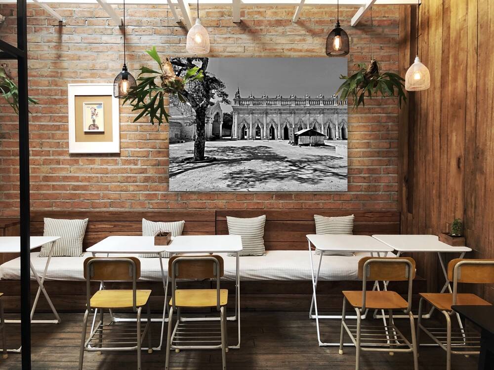 BW Ananda Pagoda Myanmar Reproduction