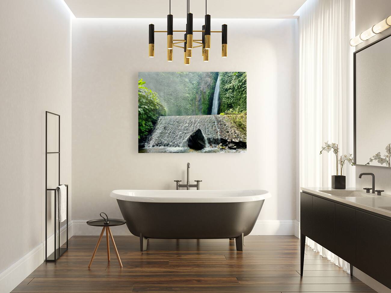 Munduk Waterfalls Bali 3 Reproduction