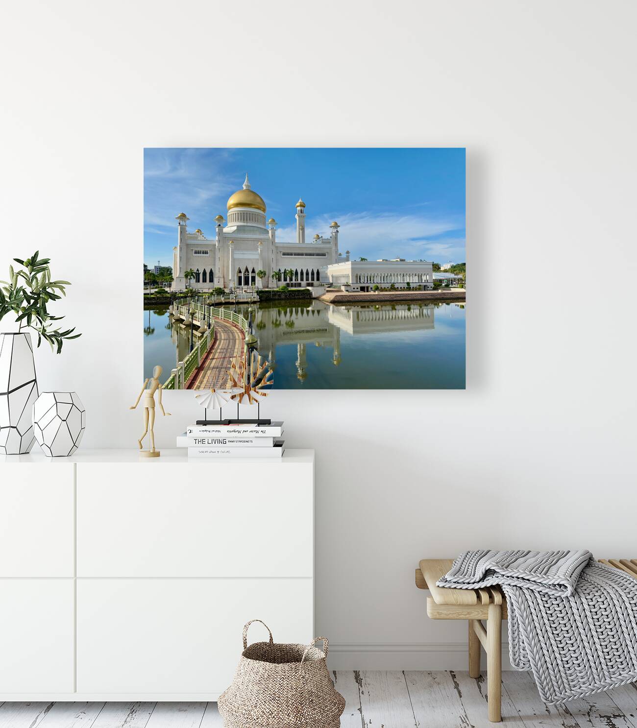 Omar Ali Saifuddien Mosque Collection Brunei 11 Reproduction