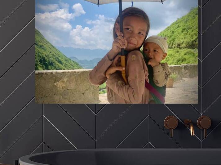 Umbrella Baby Girl by Jimmy Roy Photos