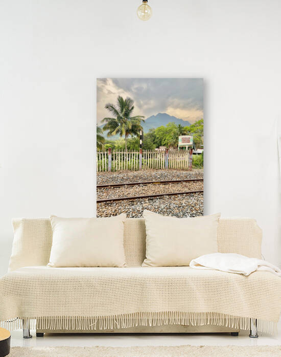 Railroad by the Mountain by Jimmy Roy Photos