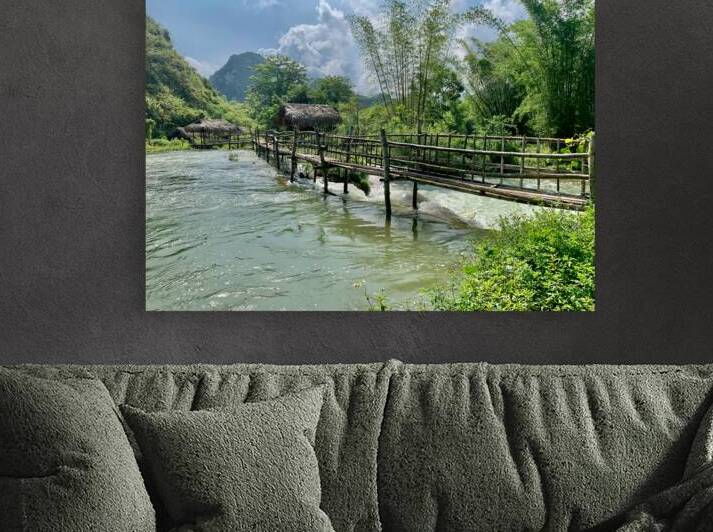 Long Bamboo Bridge by Jimmy Roy Photos