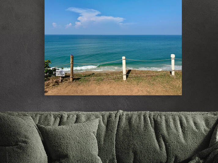 Beach Down the Cliff by Jimmy Roy Photos