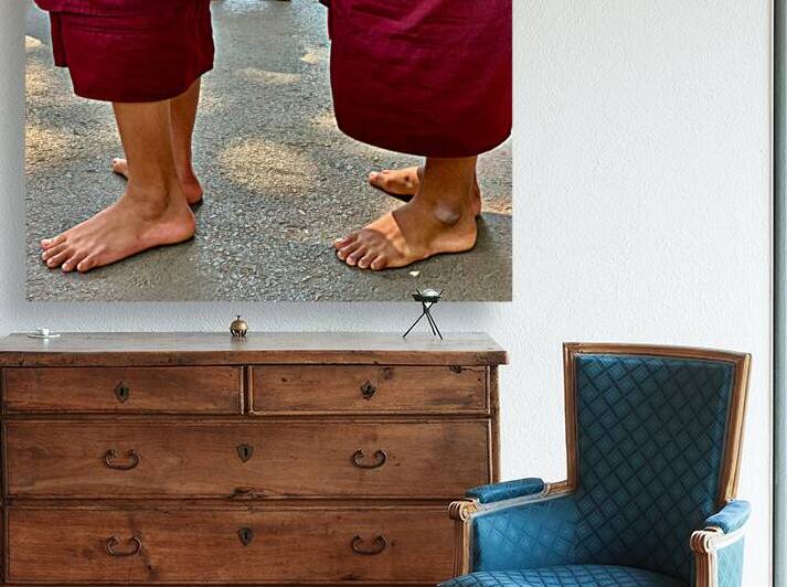 Monks Feet by Jimmy Roy Photos