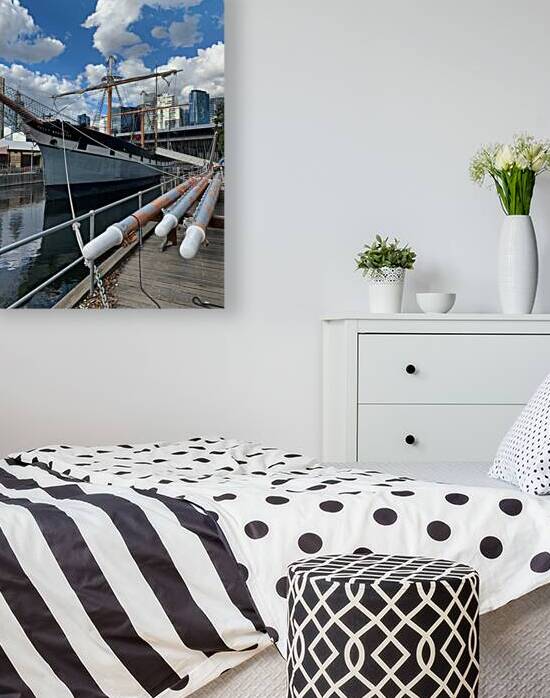 Boat in the City by Jimmy Roy Photos