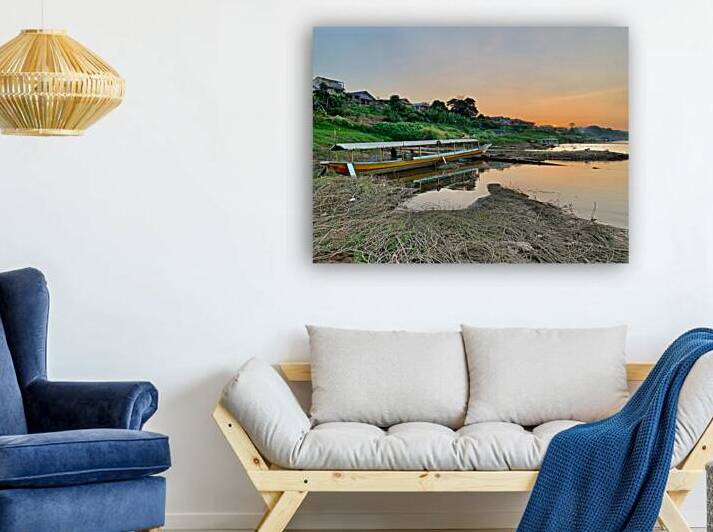 Sunset Boat by Jimmy Roy Photos