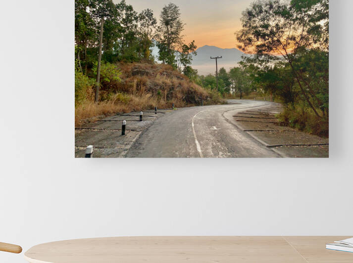 Sunrise Windy Road by Jimmy Roy Photos