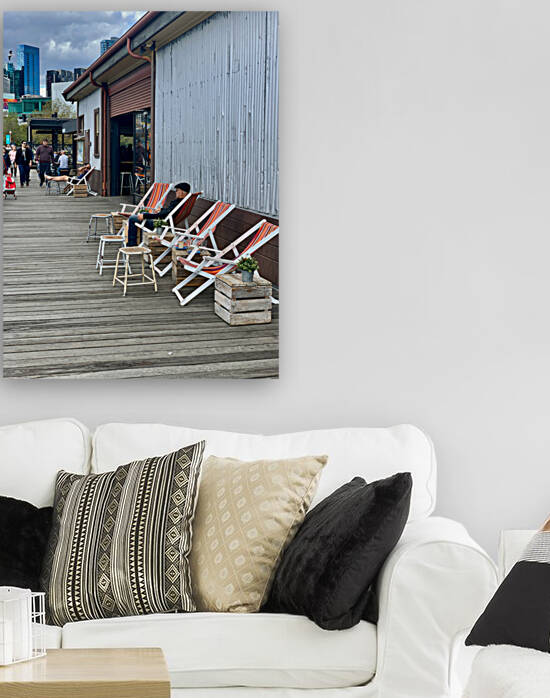 Sitting on the Dock by Jimmy Roy Photos