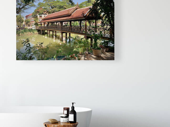 Fancy Walk Across the River by Jimmy Roy Photos