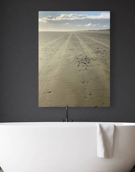 Infinite Sandy Beach by Jimmy Roy Photos