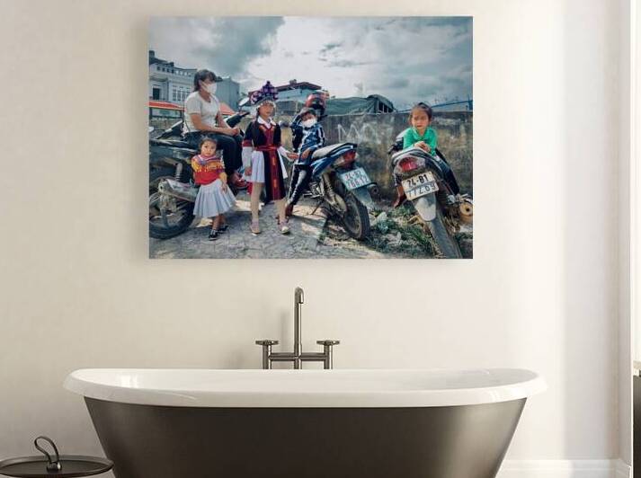 Bac Ha Market Family in Vietnam by Jimmy Roy Photos