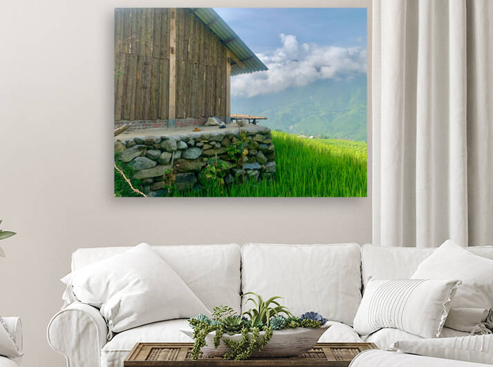 House in the Rice Fields by Jimmy Roy Photos