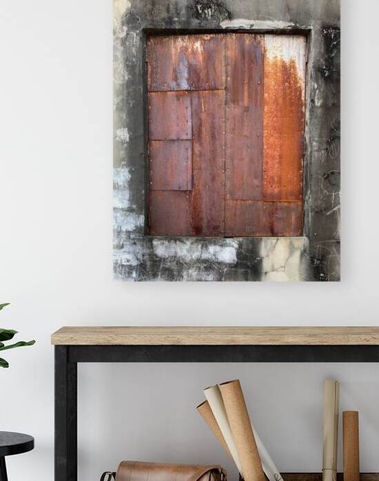 Blocked Metal Window by Jimmy Roy Photos