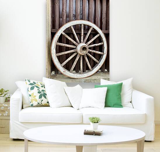 The Wooden Wheel by Jimmy Roy Photos