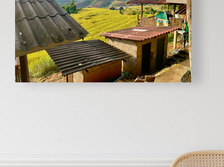 Rice Fields Village by Jimmy Roy Photos