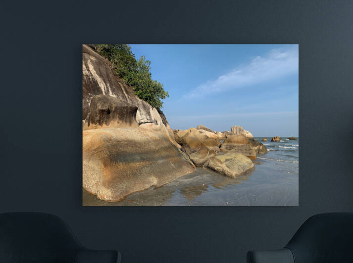 Rocks on the Beach by Jimmy Roy Photos