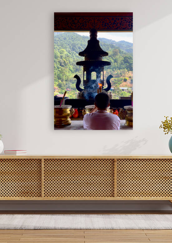 Buddhist Prayer by Jimmy Roy Photos