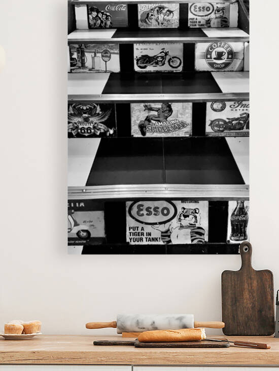 BW Vintage Stairs by Jimmy Roy Photos