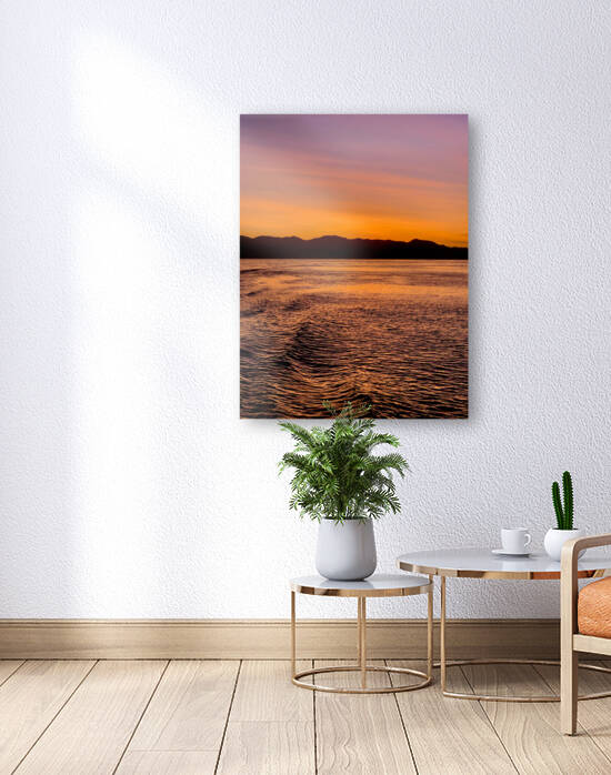 Purple Orange Sky by Jimmy Roy Photos