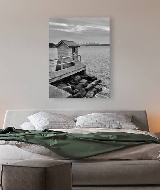 BW Shack on the Water by Jimmy Roy Photos