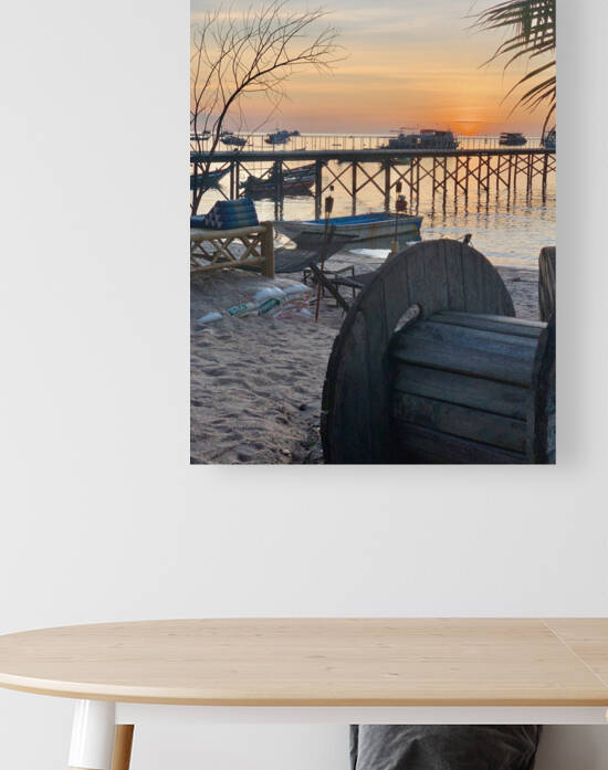 Sunset From the Beach by Jimmy Roy Photos