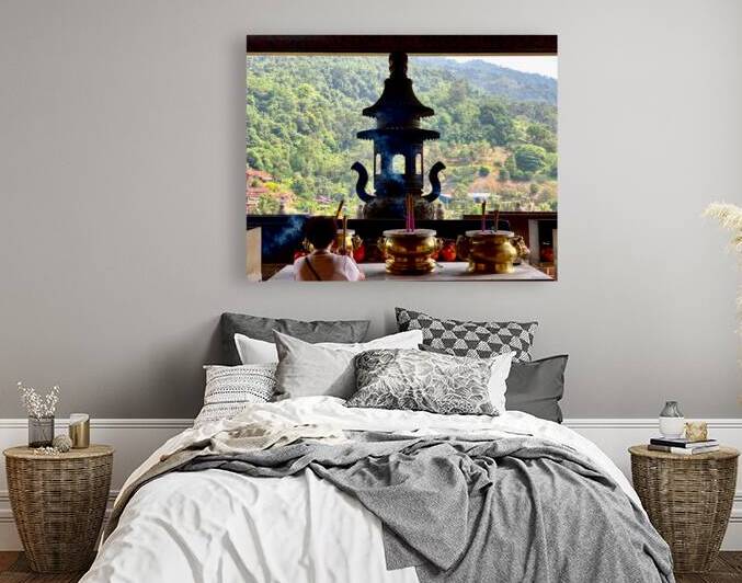 Buddhist Prayer 2 by Jimmy Roy Photos