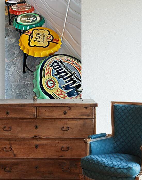 Beer Cap Stools  by Jimmy Roy Photos