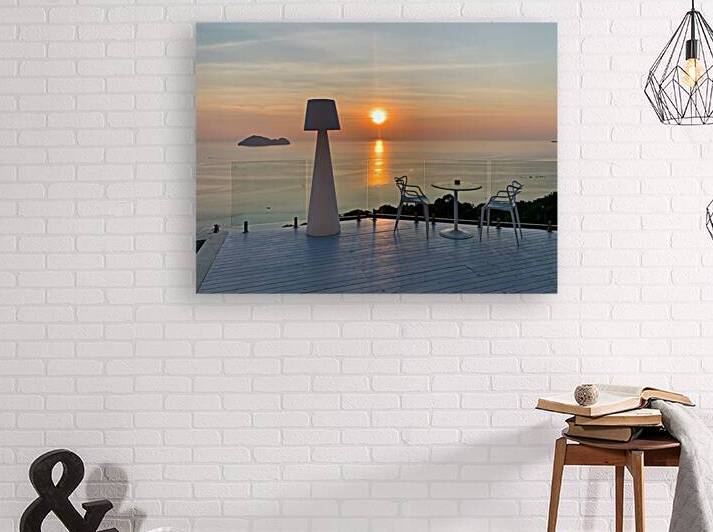 Sunset by the Big White Lamp by Jimmy Roy Photos