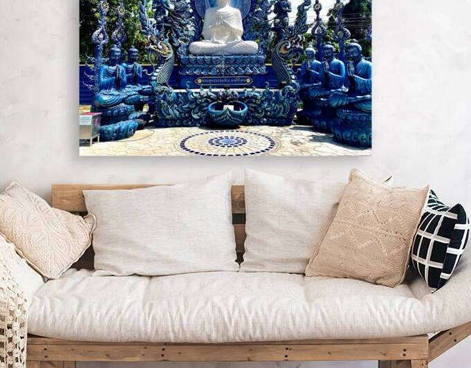 Wat Rong Suea Ten Blue Temple 1 by Jimmy Roy Photos