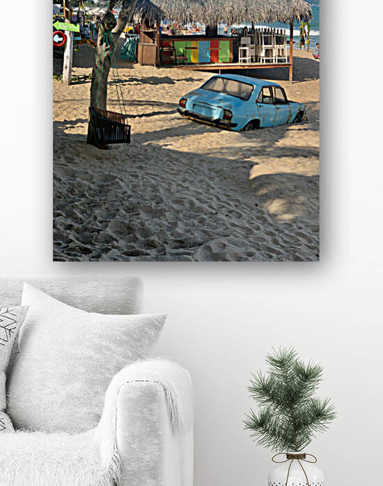 Car in the Sand by Jimmy Roy Photos