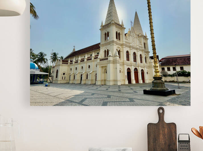 Santa Cruz Cathedral Basilica Fort Kochi 1 by Jimmy Roy Photos