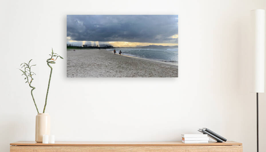 Sun Peaking Through a Dark Sky 2 by Jimmy Roy Photos