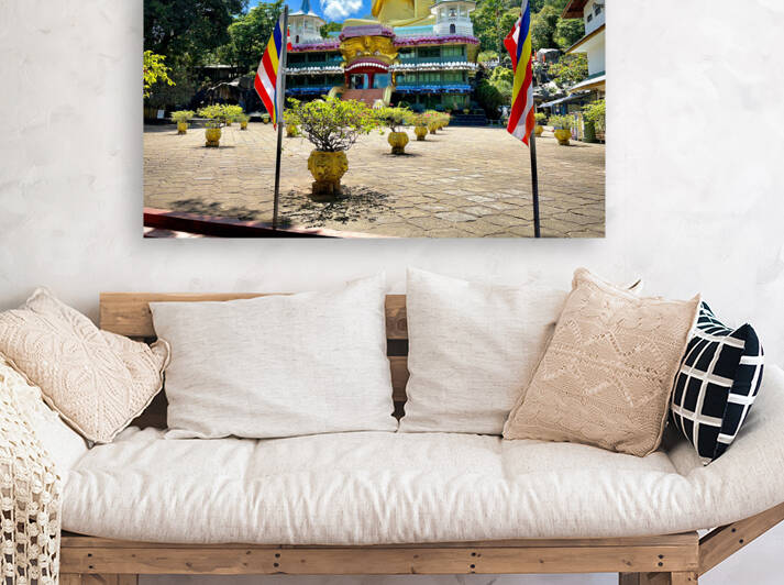 The Golden Buddha of Dambulla by Jimmy Roy Photos