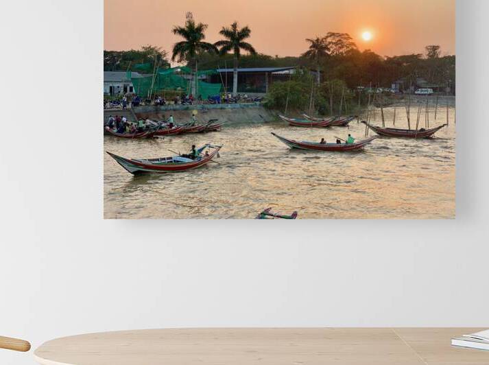 Sunset for the Boatmen by Jimmy Roy Photos