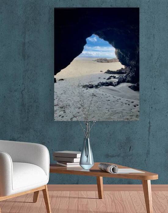 V Opening on the Sand by Jimmy Roy Photos