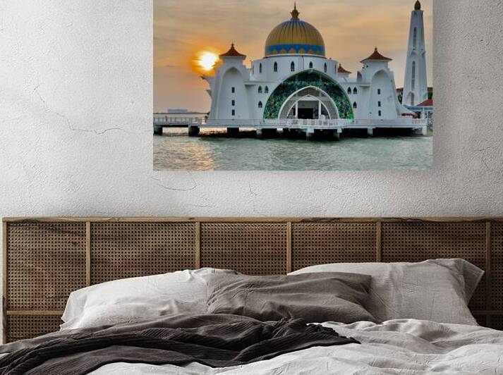 Masjid Selat Mosque In Melaka 1 by Jimmy Roy Photos