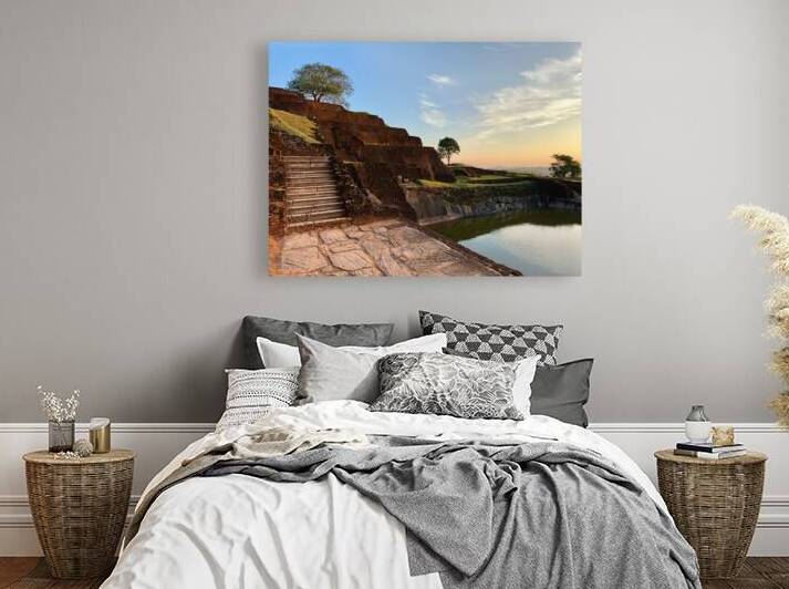 Sunrise on Top of Sigiriya Sri Lanka 1 by Jimmy Roy Photos